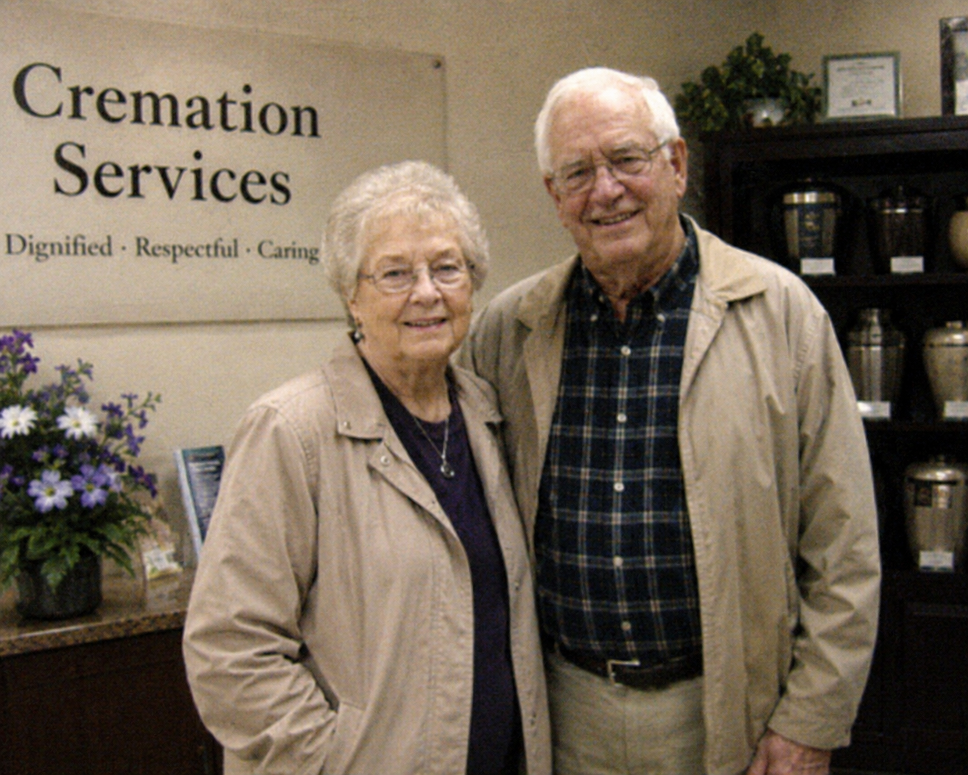 Rachel and Dan, founders of Columbia Pet Cremation